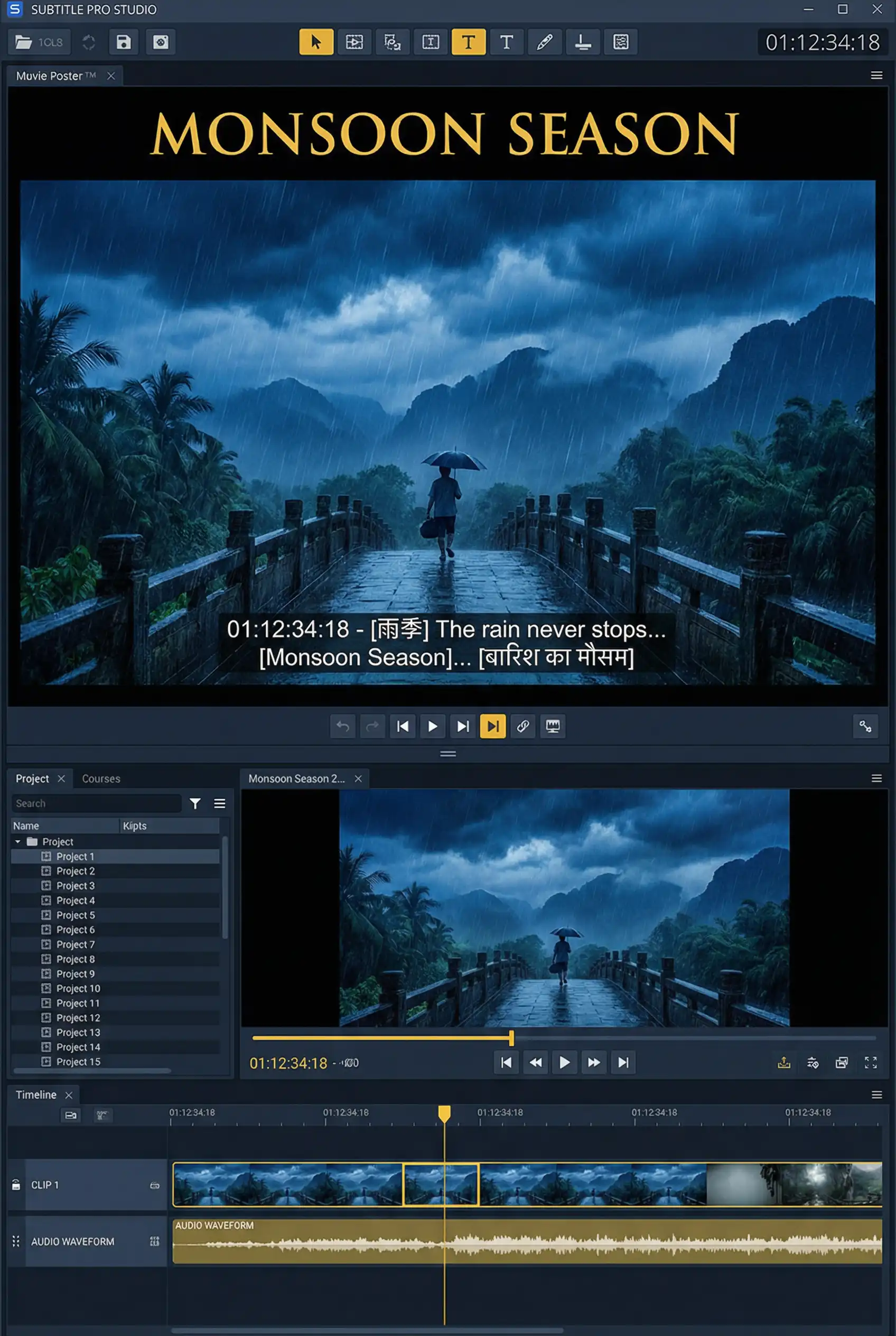 Monsoon Season 泰语中文字幕 - 佐山爱 亚洲影视